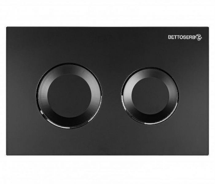Инсталляция Bettoserb Sava Free Standing SFS40006467 для унитаза с Черной матовой клавишей смыва