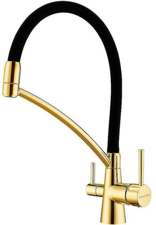 Смеситель для кухни Paulmark Siegen Si213111-BG Брашированное золото Смеситель для кухни Paulmark Siegen Si213111-BG Брашированное золото
