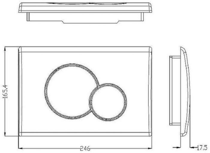 Комплект унитаза BelBagno Uno BB3105CHR/SC с сиденьем Микролифт и инсталляцией WeltWasser WW Marberg 507 10000005949+10000005952 с клавишей смыва Хром глянцевый
