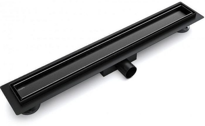 Душевой лоток Esbano Meta 60 M-TILE-60MB ESTRMETTILE60MB с Черной матовой решеткой / под плитку