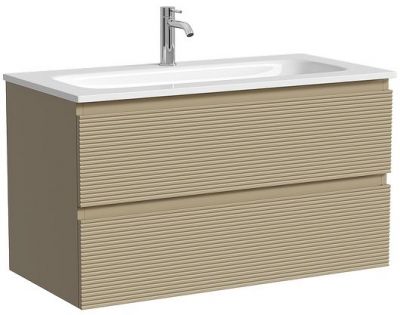 Тумба под раковину Sancos Folk 90 FL90CP подвесная цвет Капучино