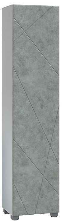 Шкаф пенал Vigo Geometry 45 pn.GEO.45 цвет Бетон