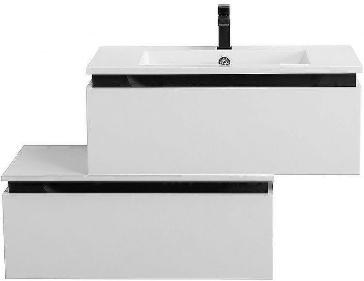 Тумба Cezares Slider 80 SLIDER-800-1C-PI-BO Bianco Opaco