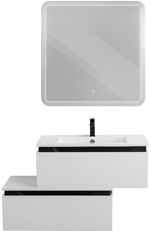 Тумба Cezares Slider 80 SLIDER-800-1C-PI-BO Bianco Opaco