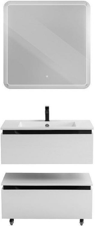 Тумба Cezares Slider 80 SLIDER-800-1C-PI-BO Bianco Opaco