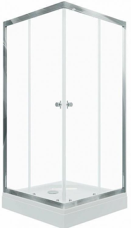 Душевой уголок Triton Вента-Хром 100х80 Щ0000049617 профиль Хром стекло прозрачное Душевой уголок Triton Вента-Хром 100х80 Щ0000049617 профиль Хром стекло прозрачное