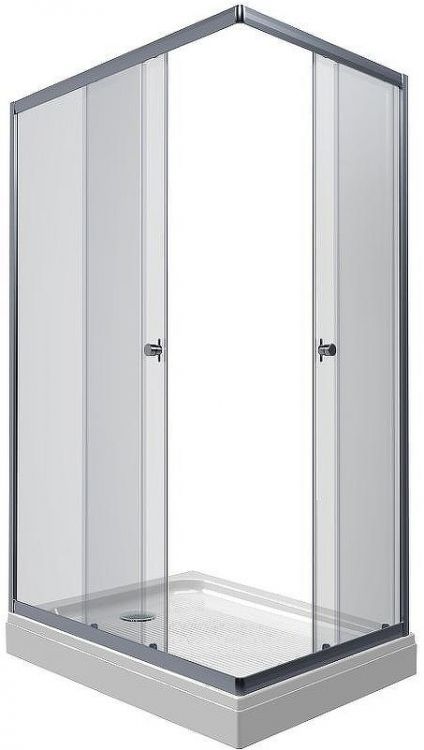 Душевой уголок Triton Вента-Хром 100х80 Щ0000049617 профиль Хром стекло прозрачное Душевой уголок Triton Вента-Хром 100х80 Щ0000049617 профиль Хром стекло прозрачное