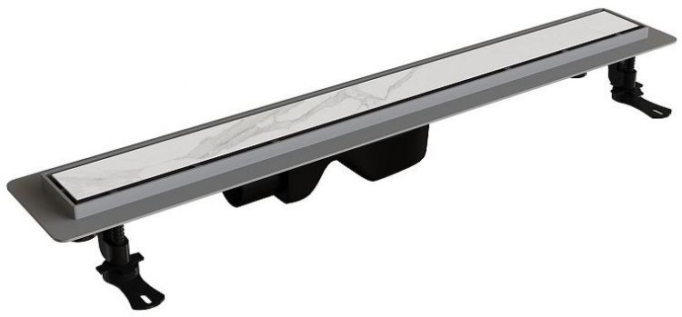 Душевой лоток RGW Drain Leo-21-40 60212140-01 с решеткой Хром / под плитку