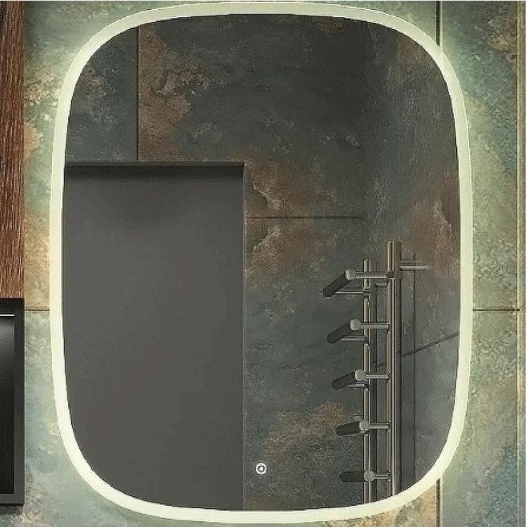 Зеркало Art&Max Forli AM-For-650-800-DS-F с подсветкой с сенсорным выключателем Зеркало Art&Max Forli AM-For-650-800-DS-F с подсветкой с сенсорным выключателем