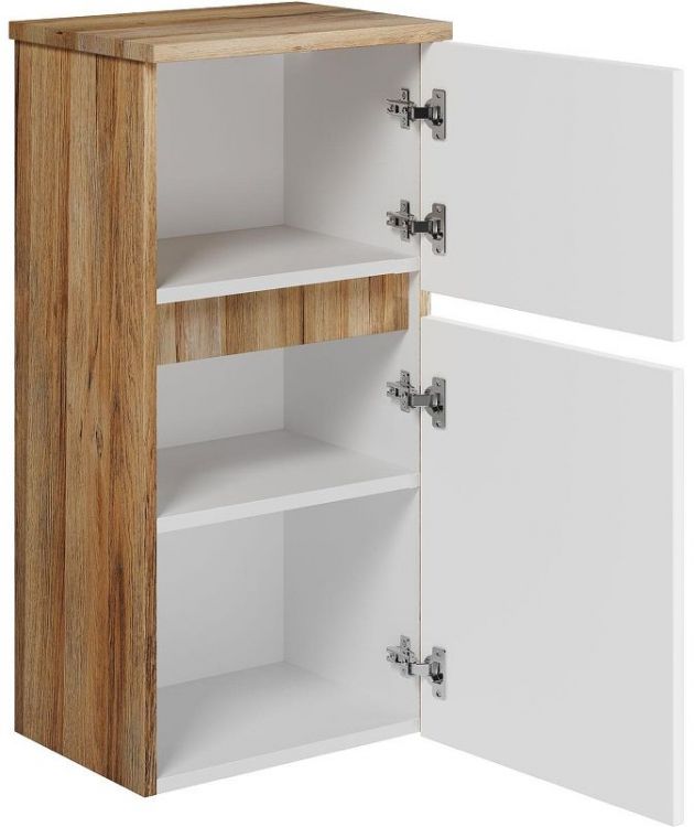 Подвесной шкаф Misty Ива 40 П-Ива05040-01 Белый Дуб Вотан Подвесной шкаф Misty Ива 40 П-Ива05040-01 Белый Дуб Вотан