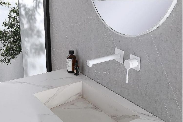 Смеситель для раковины Abber Emotion AF8812W Белый