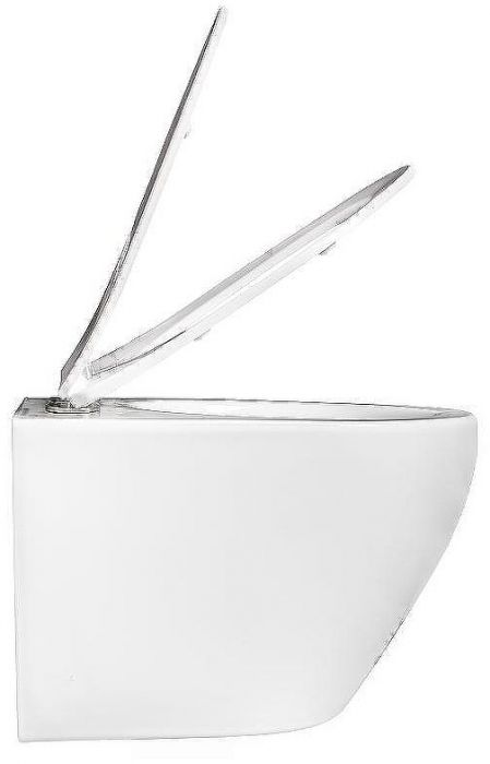 Комплект унитаза WellWant Aura WWU01122W с инсталляцией Charus City CR.200.21.01 с сиденьем Микролифт и клавишей смыва Хром глянцевый