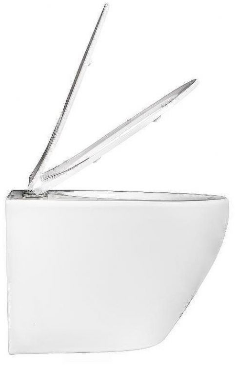 Комплект унитаза WellWant Aura WWU01122W с инсталляцией Charus City CR.200.21.01 с сиденьем Микролифт и клавишей смыва Хром глянцевый