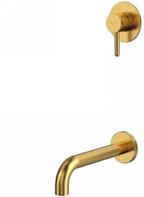Смеситель для ванны Whitecross Y brushed gold YSET03GLB Брашированное золото