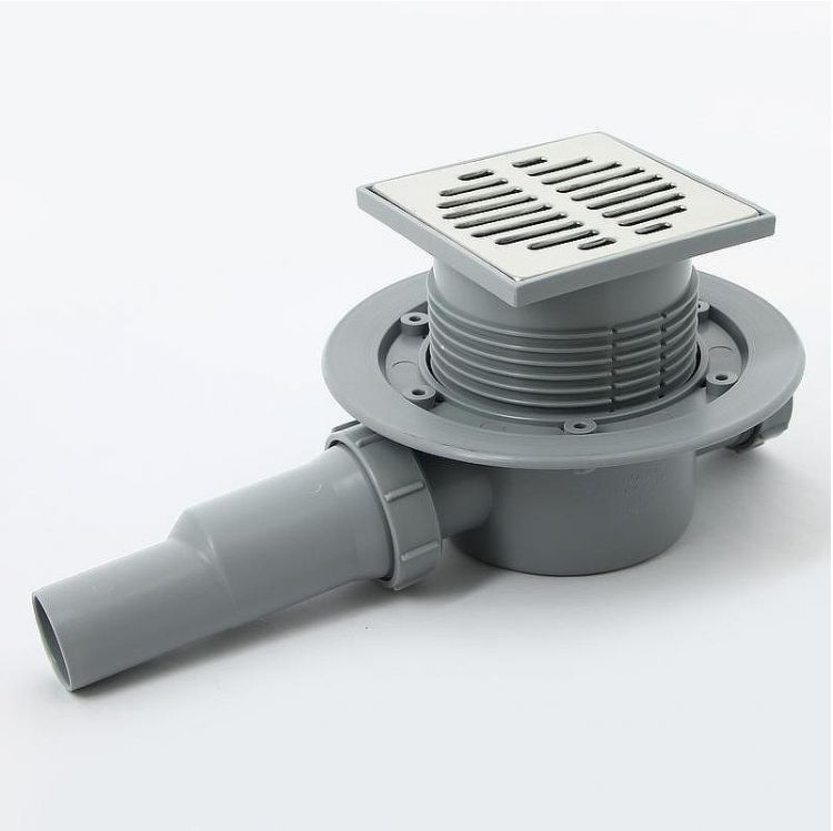 Душевой трап McAlpine MRFG3 с решеткой цвет Хром