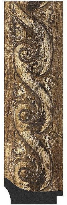 Зеркало Evoform Exclusive-G 106х106 BY 4442 с гравировкой в багетной раме - Фреска 84