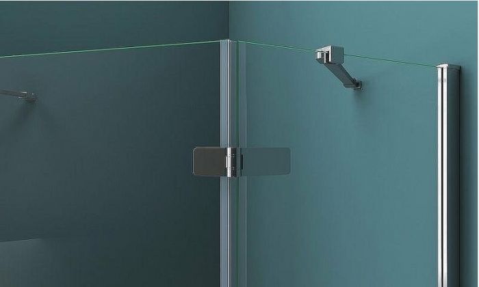 Душевой уголок BelBagno Kraft 90х90 KRAFT-P-1-90-C-Cr-R профиль Хром стекло прозрачное