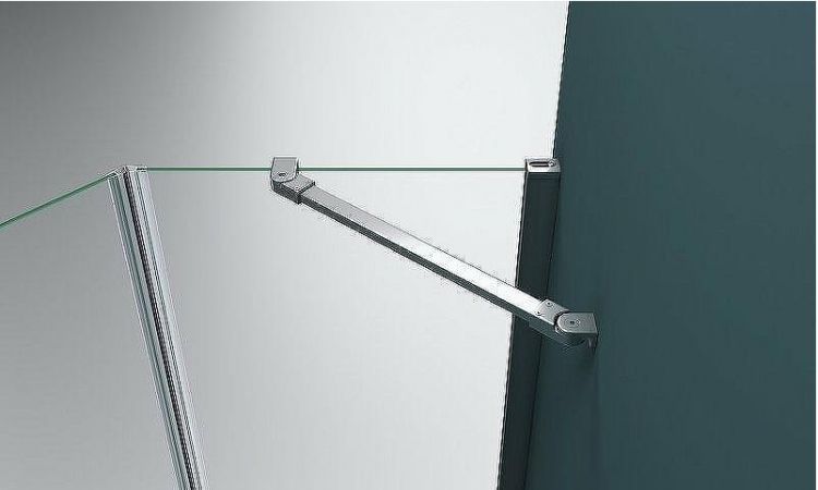 Душевой уголок BelBagno Kraft 90х90 KRAFT-P-1-90-C-Cr-R профиль Хром стекло прозрачное