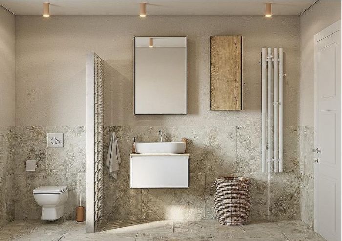 Раковина Aquaton Santek Одри Round 62 1WH501710 Белая