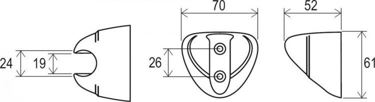 Держатель для душа Ravak 610.00 X07P010