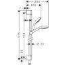 Hansgrohe Croma Select E 1j Uni Душевой гарнитур 95.9см., с ручным душем, цвет: хром