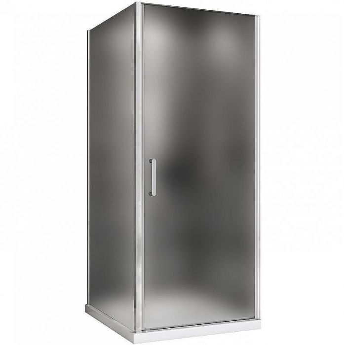 Душевой уголок Abber Sonnenstrand 100х90 AG04100M-S90M профиль Хром стекло матовое