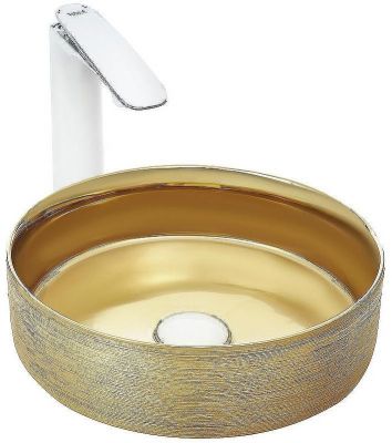 Раковина-чаша WeltWasser Elbach 3134 LSG 35 10000004539 Золотистая