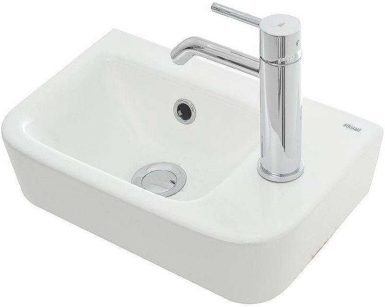 Раковина AQUAme 38 R AQM5006R Белая глянцевая Раковина AQUAme 38 R AQM5006R Белая глянцевая