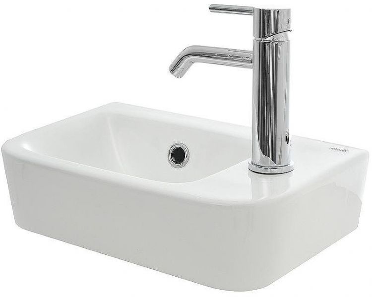 Раковина AQUAme 38 R AQM5006R Белая глянцевая Раковина AQUAme 38 R AQM5006R Белая глянцевая