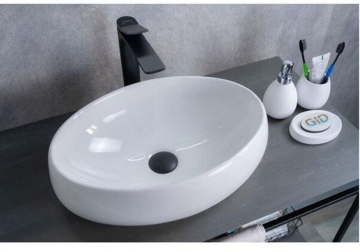 Раковина-чаша Gid Lago N9030b 48 51115 цвет Белый