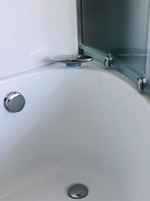 Душевая кабина Royal Bath RB 140ALP-C-CH (матовое) правая