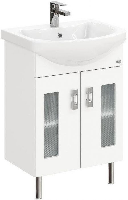 Тумба под раковину Onika Кристалл 55.18 105555 Белая