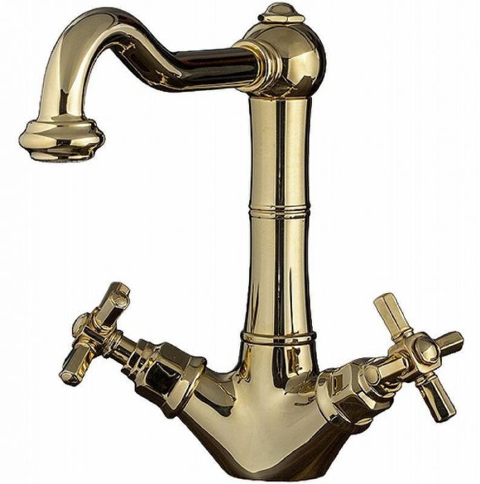 Смеситель для раковины Gattoni TRD TR300/18D0 Золото 24 карат