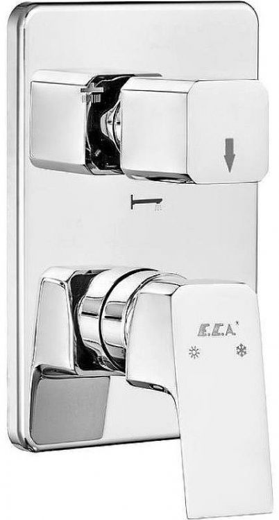 Смеситель для душа E.C.A. Tiera 102167305EX-K Хром Смеситель для душа E.C.A. Tiera 102167305EX-K Хром