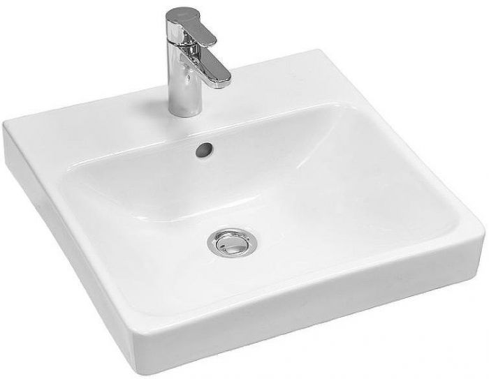 Тумба с раковиной Comforty Вена 45 00-00006653 подвесная Дуб дымчатый
