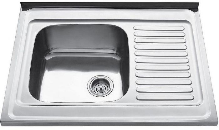 Кухонная мойка Kaiser KSS-8060L Хром