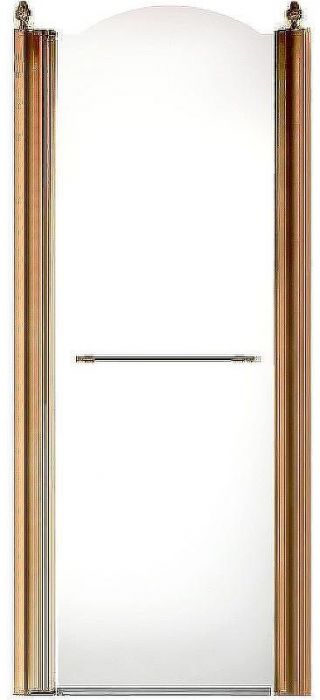 Душевая дверь Migliore Diadema 80 L 22692 профиль Бронза стекло прозрачное