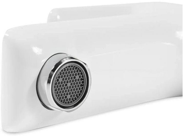 Смеситель для раковины Grocenberg GB2009WC Белый Хром Смеситель для раковины Grocenberg GB2009WC Белый Хром