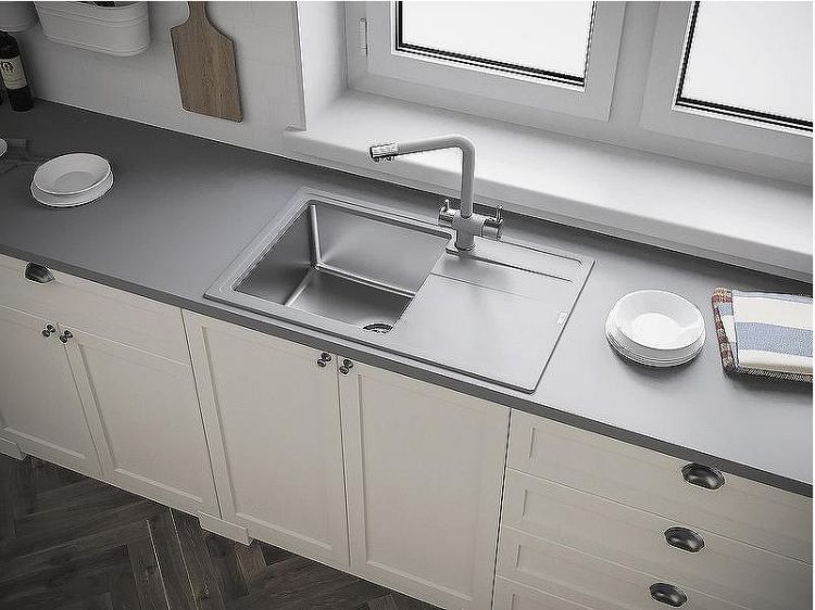 Кухонная мойка Florentina Комби-780 21.395.D0780.305 Грей