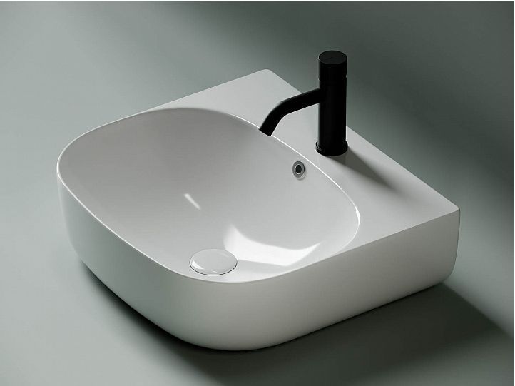 Умывальник CERAMICANOVA Element накладной прямоугольный пристенный CN5011