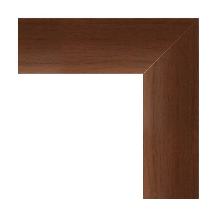 Зеркало EVOFORM EXCLUSIVE BY 1177 62x92 орех 65 мм с фацетом в багетной раме Зеркало EVOFORM EXCLUSIVE BY 1177 62x92 орех 65 мм с фацетом в багетной раме