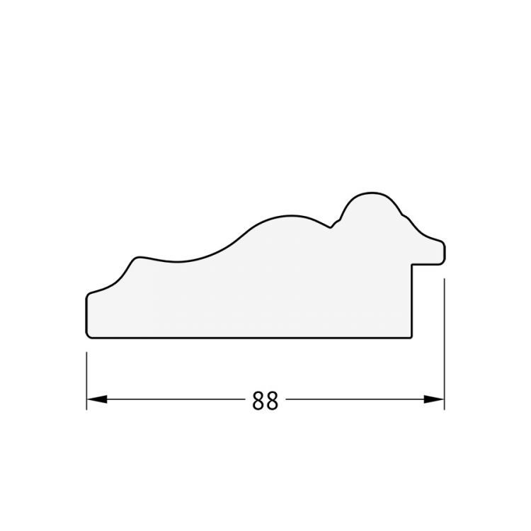 Зеркало EVOFORM EXCLUSIVE BY 1277 66x96 римское серебро 88 мм с фацетом в багетной раме Зеркало EVOFORM EXCLUSIVE BY 1277 66x96 римское серебро 88 мм с фацетом в багетной раме
