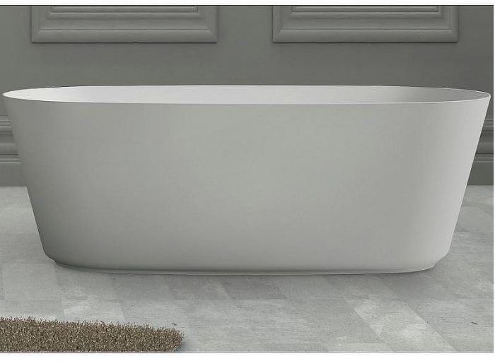 Ванна из искусственного камня Abber Stein 160x80 AS9606 без гидромассажа