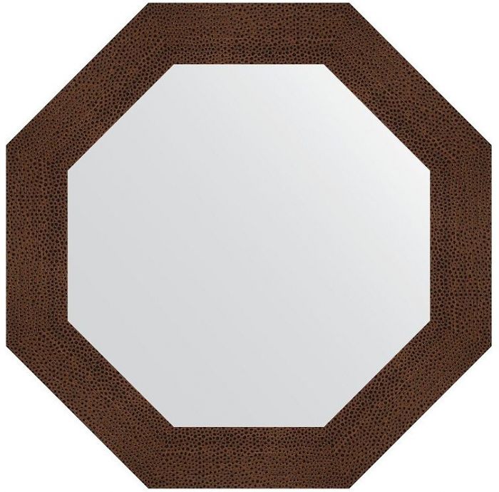 Зеркало Evoform Octagon 71х71 BY 7357 в багетной раме - Бронзовая лава 90