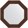 Зеркало Evoform Octagon 71х71 BY 7357 в багетной раме - Бронзовая лава 90