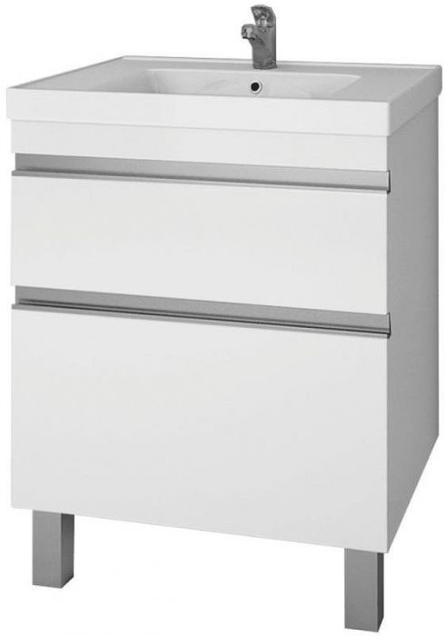 Тумба под раковину Dreja Grace Plus 60 99.0904 Белый глянец