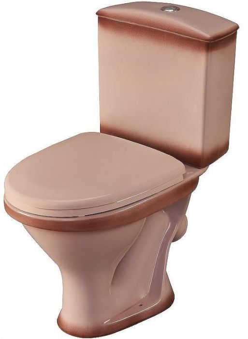 Унитаз компакт Santeri Вест 1.P201.8.S07.00B.F с бачком и сиденьем