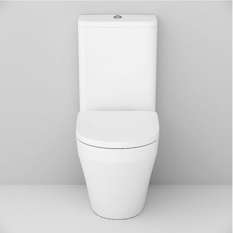 Унитаз компакт AM.PM Inspire CK50C1704W с гигиеническим душем и ершиком с бачком и сиденьем Микролифт