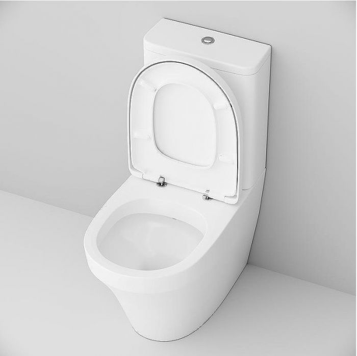 Унитаз компакт AM.PM Inspire CK50C1704W с гигиеническим душем и ершиком с бачком и сиденьем Микролифт