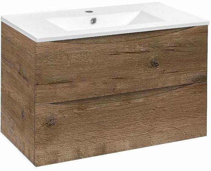 Тумба под раковину Vincea Mia 75 VMC-2MC750VO подвесная V.Oak